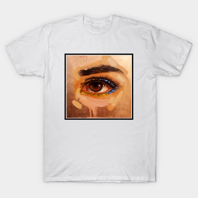 Copper Eye T-Shirt by morse_illustration